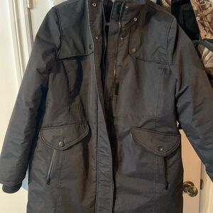 Men's Black Winter Coat